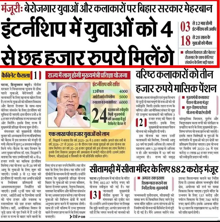 Mukhyamantri Pratigya Yojana Form Apply Online CM Pratigya Yojana Bihar