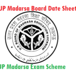 UP Madarsa Board Exam Date Sheet 2024