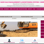 Telangana Sand Booking