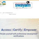 Swayam Plus Portal swayam-plus swayam2.ac.in Swayam Plus Free Courses