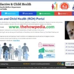 rch portal rch.nhm.gov.in login